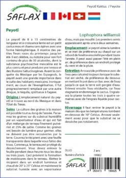 Kit De Culture - Peyotl - 20 Graines - Lophophora Williamsii -Magasin De Graines De Plantes 64063bf0d8b810.14546433