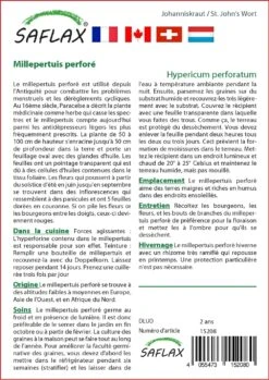 Kit De Culture - Millepertuis Perforé - 300 Graines - Hypericum Perforatum -Magasin De Graines De Plantes 64064130cc2d21.50290776