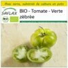 Kit De Culture - Bio - Tomate - Verte Zébrée - 10 Graines - Solanum Lycopersicum